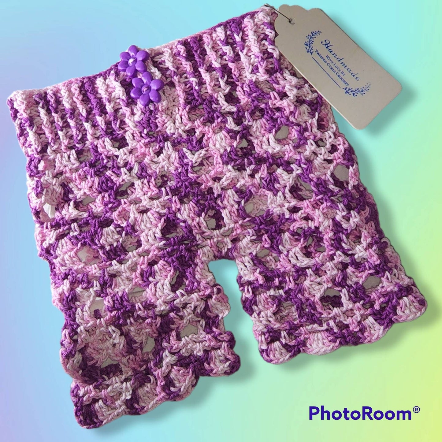 Handmade to 3 yr old Girls tank top and shorts set