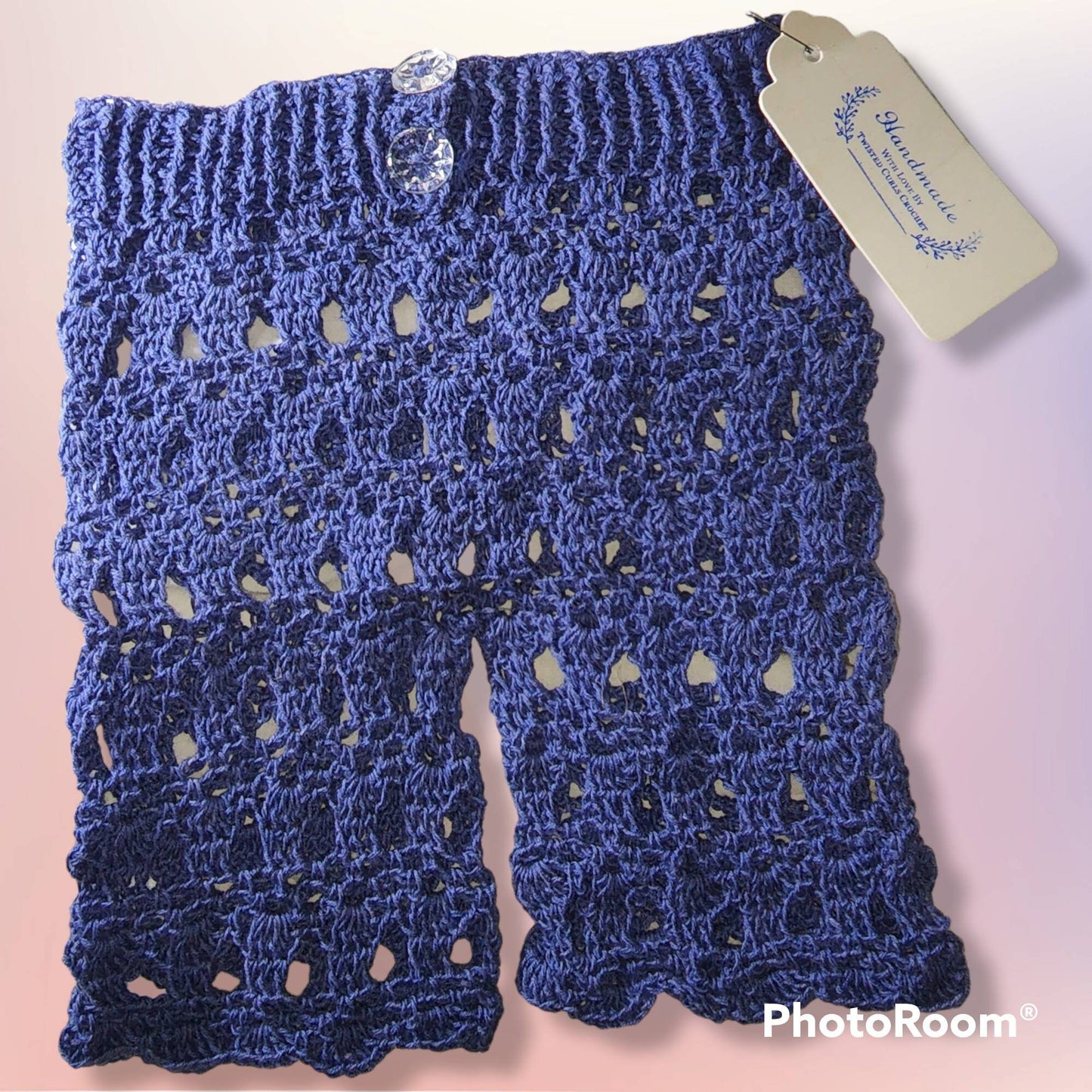 Handmade 1 to 2 yr old Girls short and tank top set