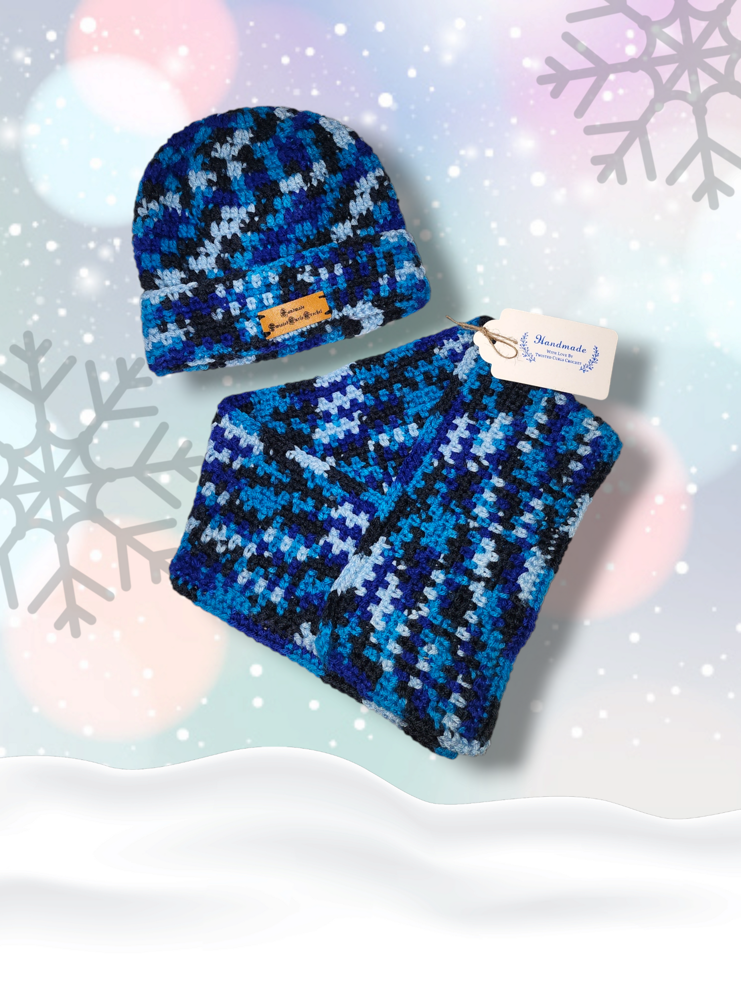 Winter hat and scarf sets