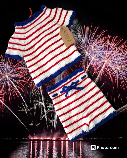 0 to 6 months boys short set