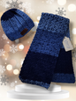 Boys hat and scarf set for 1 to 2 yr old