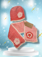 Girls hat and scarf for 1 to 2 yr old