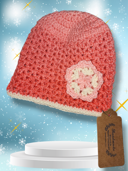 Girls hat and scarf for 1 to 2 yr old