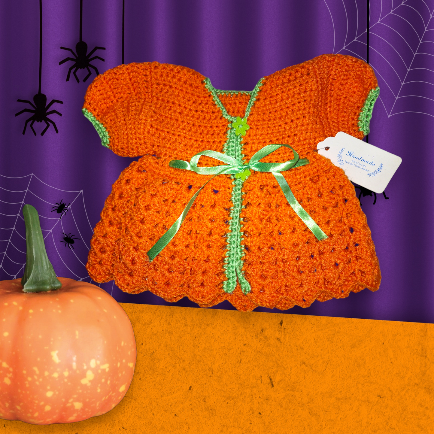 Newborn baby girl autumn outfit