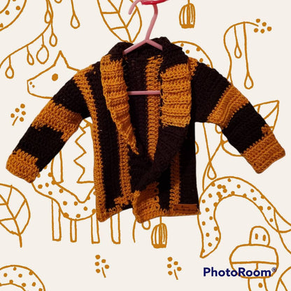 Handmade 1 to 2 yr old cardigan