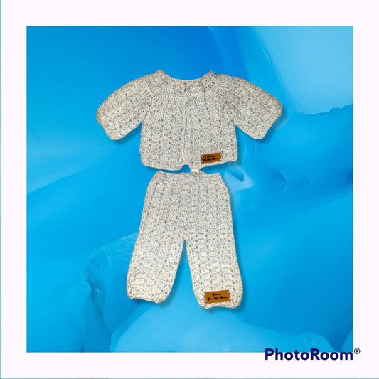 Handmade 0 to 3 months sweater and pants