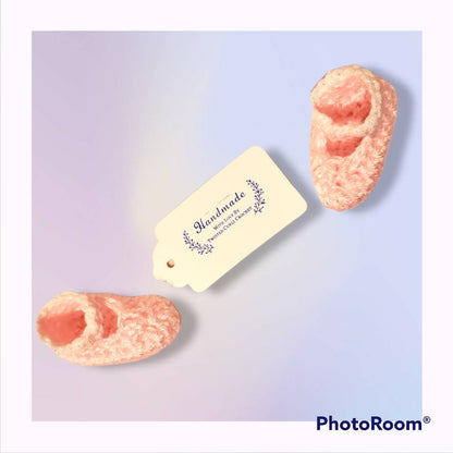 Handmade Crocheted  0 to 3 months baby girl set