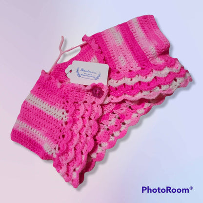 Handmade baby girl dress and bolero 12 to 18 months