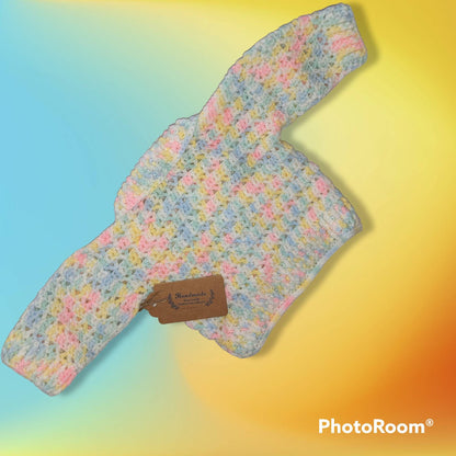 Handmade 0 to 6 month baby sweater set