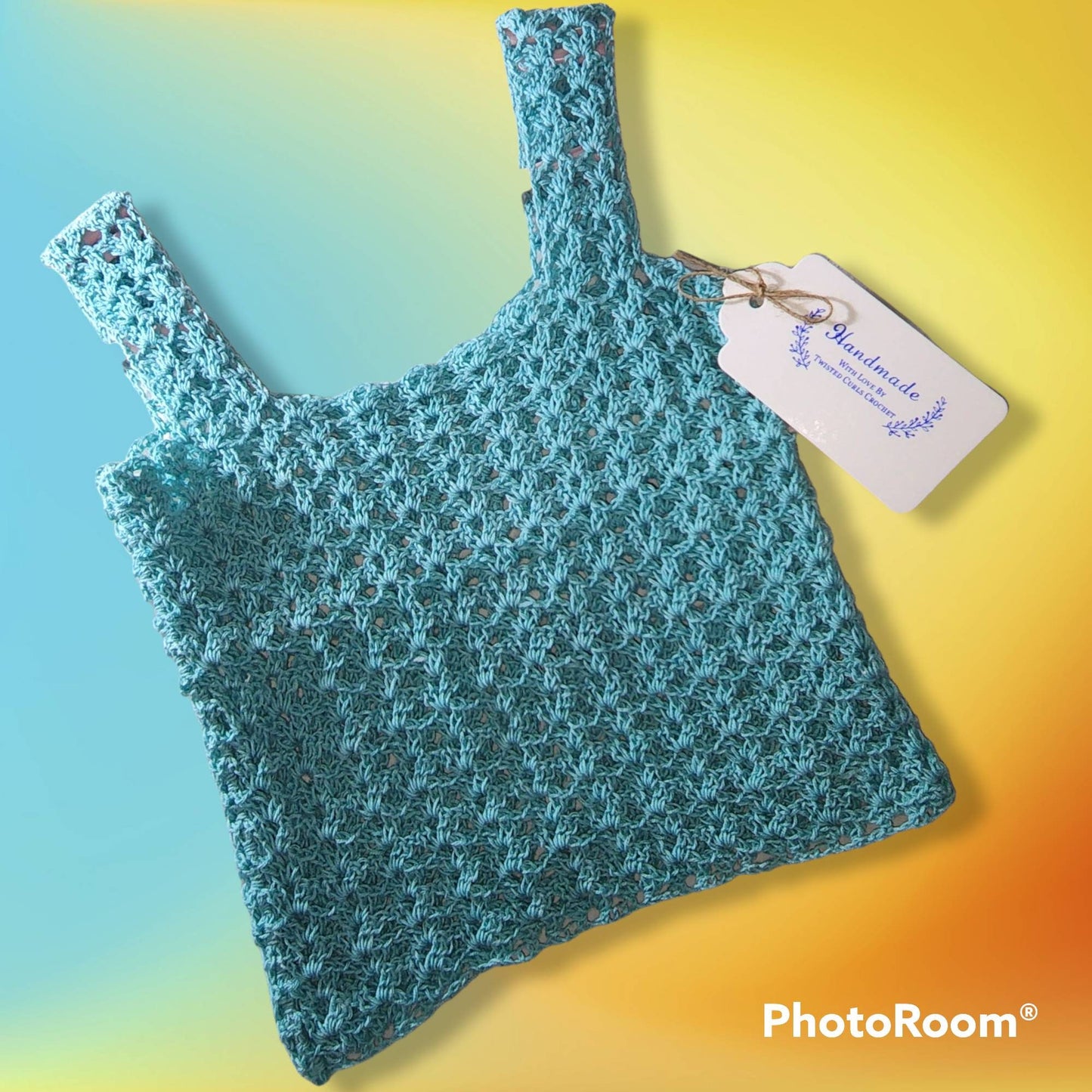 Handmade 2 to 3yr old girls tank top and shorts set