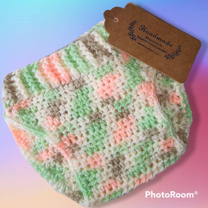 Handmade 0 to 3 months Baby girl set with blanket