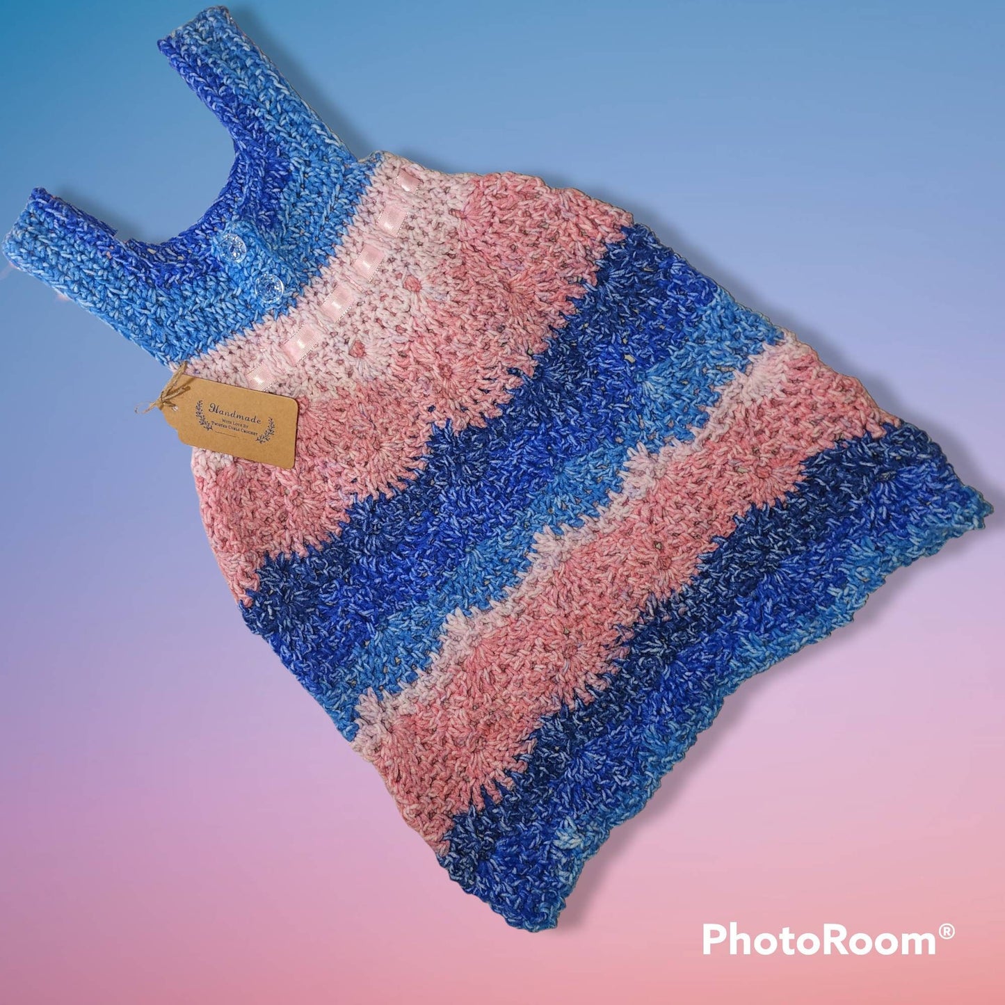 Handmade 2 to 3 yr old dress and sun hat