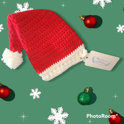 Handmade 3 to 6 months  baby Santa suit