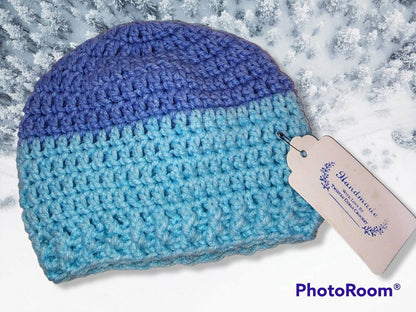 Handmade  3 to 5 yr old cardigan sweater and hat for boy or girl