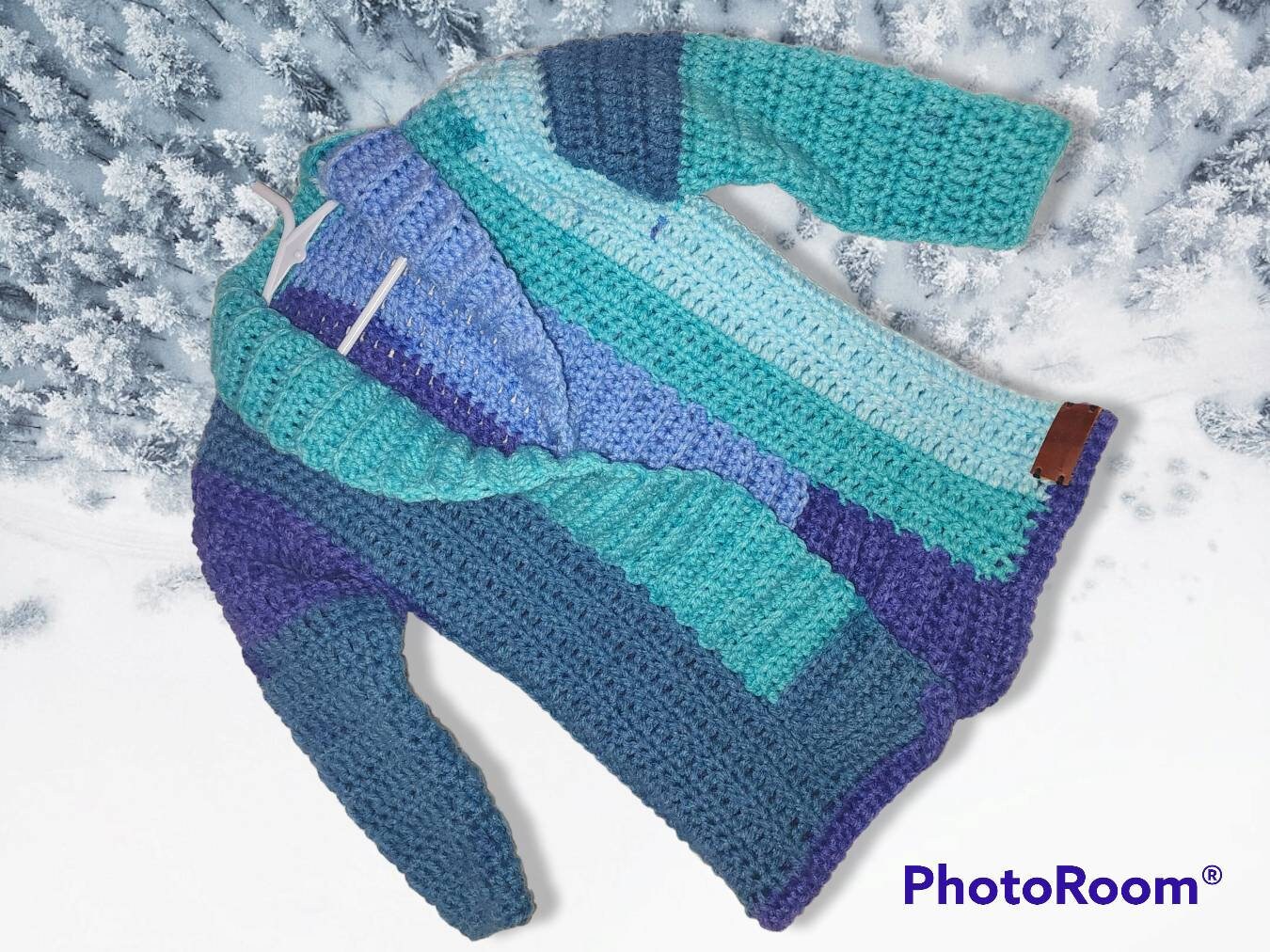 Handmade  3 to 5 yr old cardigan sweater and hat for boy or girl